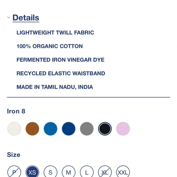 Industry Of All Nations Ponya Pants - XS, Iron 8 - Picture 10 of 10